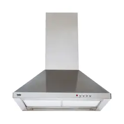 Beko CWB6441 XN hotte Monté au mur Argent 400 m³/h