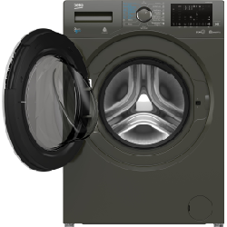 Beko HTV 8736 XC0M machine à laver avec sèche linge Autoportante Charge avant Gris D