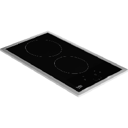 Beko HDMC 32400 TX plaque Acier inoxydable Intégré (placement) Céramique 2 zones