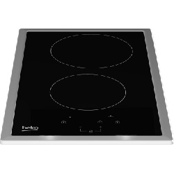 Beko HDMC 32400 TX plaque Acier inoxydable Intégré (placement) Céramique 2 zones
