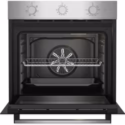 Four encastrable émail | Inox | Multifonction - Chaleur brassée | 6 Fon BEKO - BBIE12100XD - Vue supplémentaire 4