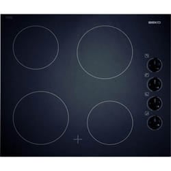 Beko HIC 64100 plaque Noir Intégré (placement) Plaque avec zone à induction 4 zones