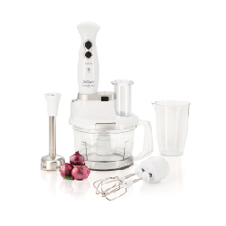 Arzum AR1004 blender 1,5 L Mélangeur de table 1000 W Argent, Transparent, Blanc