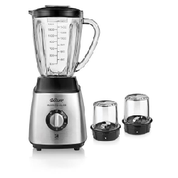 Arzum AR1056 blender 1,6 L Mélangeur de table 600 W Noir, Acier inoxydable