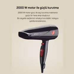 Arzum Linda 2000 W Noir - Vue supplémentaire 2