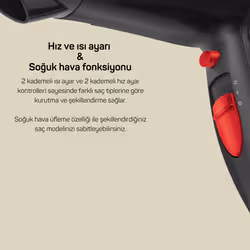 Arzum Linda 2000 W Noir - Vue supplémentaire 3