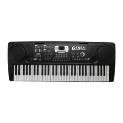 jWIN MK-6110 synthétiseur Synthétiseur digital 61 Noir