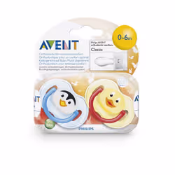 Philips AVENT SCF182/63 tétine pour bébé Tétine pour bébé classique Silicone - Vue supplémentaire 2