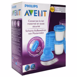 Avent 10 Pots de Conservation de Lait Maternel SCF618/10 sont des pots pour la conservation du lait maternel qui sont :