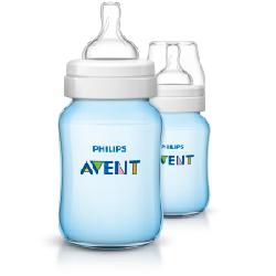 Philips AVENT SCF565/62 biberon 260 ml Polypropylène (PP) Bleu, Blanc