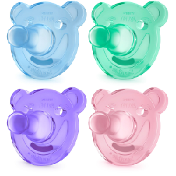 Avent Sucette Soothie Silicone 0-3 mois (Couleur non sélectionnable)