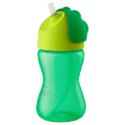 Avent Tasse à Paille 300 ml 12 Mois et + - Couleur : Vert