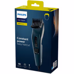 Philips HAIRCLIPPER Series 3000 HC3505/15 tondeuse à cheveux Noir, Vert - Vue supplémentaire 2