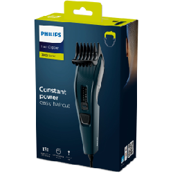 Philips HAIRCLIPPER Series 3000 HC3505/15 tondeuse à cheveux Noir, Vert