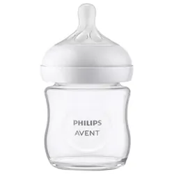 Avent Natural Response Biberon Verre 120 ml 0 Mois et +