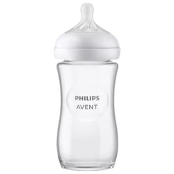 Avent Natural Response Biberon Verre 240 ml 1 Mois et +