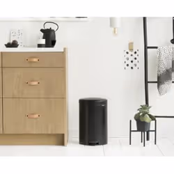 Brabantia 114106 poubelle 20 L Rond Noir - Vue supplémentaire 3