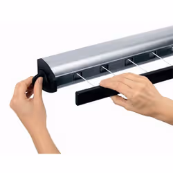 Brabantia Pull-Out Drying Lines Set, 2 pcs Wall-mountable rack Acier inoxydable - Vue supplémentaire 2