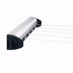 Brabantia Pull-Out Drying Lines Set, 2 pcs Wall-mountable rack Acier inoxydable - Vue supplémentaire 3