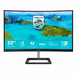 Philips E Line 322E1C/00 LED display 80 cm (31.5") 1920 x 1080 pixels Full HD LCD Noir - Vue supplémentaire 3