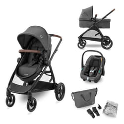 Maxi-Cosi Zelia S Trio Poussette tout-terrain 1 siège(s) Gris foncé