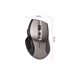 Trust MaxTrack Wireless souris Droitier RF sans fil Optique 1000 DPI - Vue supplémentaire 2