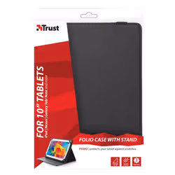 Trust 20058 étui pour tablette 25,4 cm (10") Folio Noir - Vue supplémentaire 6