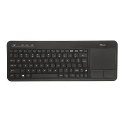Trust 20963 clavier RF sans fil QWERTY Anglais Noir