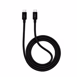 Trust 1m, 2xUSB3.1-C câble USB USB 3.2 Gen 1 (3.1 Gen 1) USB C Noir - Vue supplémentaire 2