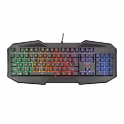 Trust GXT 1180RW clavier Souris incluse USB Français Noir - Vue supplémentaire 2