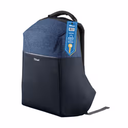 Trust Nox Anti-theft sac à dos Noir/Bleu Polyester - Vue supplémentaire 6