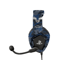 Trust GXT 488 Forze PS4 Casque Avec fil Arceau Jouer Noir, Bleu