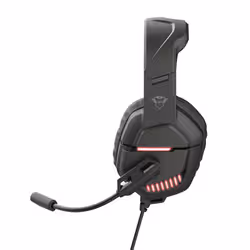 Trust GXT 448 Nixxo Casque Avec fil Arceau Jouer USB Type-A Noir, Rouge - Vue supplémentaire 4