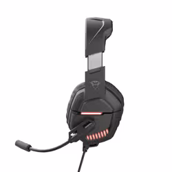 Trust GXT 448 Nixxo Casque Avec fil Arceau Jouer USB Type-A Noir, Rouge - Vue supplémentaire 5