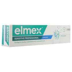 Dentifrice Blancheur Professional 75ml Sensitive Elmex