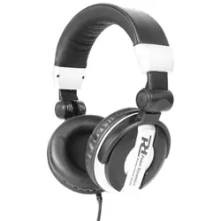 Power Dynamics PH200 Casques Avec fil Arceau Stage/Studio Noir, Blanc