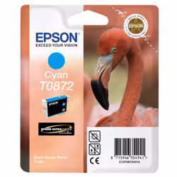 Epson Flamingo Cartouche "Flamand Rose" - Encre UltraChrome Hi-Gloss2 C - Vue supplémentaire 2
