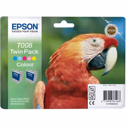 Epson Parrot Double pack "Perroquet" - Encres QuickDry C, Cc, M, Mc, J - Vue supplémentaire 2