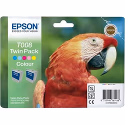 Epson Parrot Double pack "Perroquet" - Encres QuickDry C, Cc, M, Mc, J - Vue supplémentaire 4