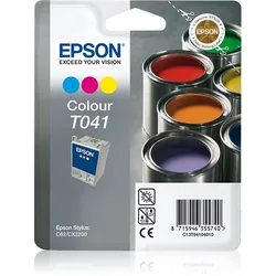 Epson Paints Cartouche "Pots de Peinture" - Encre QuickDry C, M, J