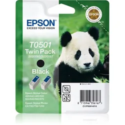 Epson Panda Double pack " " - Encre QuickDry N - S020206 + S020208