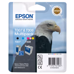 Epson Eagle Twin pack "Aigle" et "Perroquet" - Encre QuickDry N, C, Cc, M, Mc, J - Vue supplémentaire 2