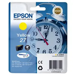 Epson Alarm clock Cartouche "Réveil" 27 - Encre DURABrite Ultra J