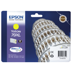 Epson 79XL Jaune – Cartouche d’encre Epson « TOUR DE PISE » d’origine (C13T79044010)