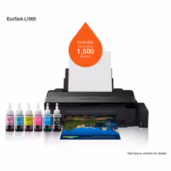 Epson EcoTank L1800 imprimante jets d'encres Couleur 5760 x 1440 DPI A3+ - Vue supplémentaire 8