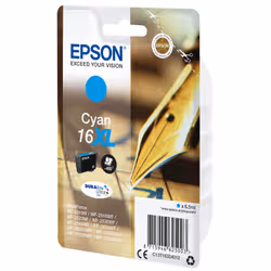 Epson Pen and crossword Cartouche "Stylo à plume" 16XL - Encre DURABrite Ultra C - Vue supplémentaire 2