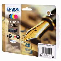 Epson Pen and crossword Multipack "Stylo à plume" 16XL - Encre DURABrite Ultra N,C,M,J - Vue supplémentaire 2