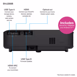 Epson EH-LS300B - Vue supplémentaire 18