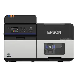 Epson ColorWorks C8000e (BK) imprimante pour étiquettes Jet d'encre Couleur 600 x 1200 DPI 300 mm/sec Avec fil &sans fil Ethernet/LAN