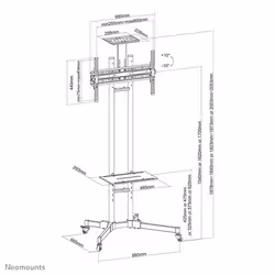 Neomounts support de sol - Vue supplémentaire 9